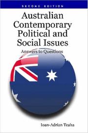 Cover of: Australian Contemporary Political and Social Issues: Answers to Questions