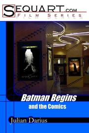 Cover of: Batman Begins and the Comics
