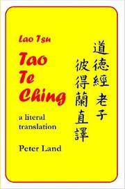 Cover of: Tao Te Ching: A Literal Translation