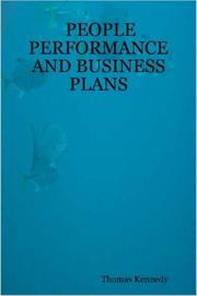 Cover of: PEOPLE PERFORMANCE AND BUSINESS PLANS