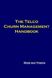 Cover of: The Telco Churn Management Handbook