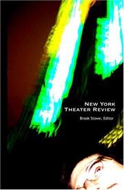 Cover of: New York Theater Review