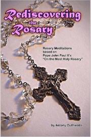 Cover of: Rediscovering the Rosary