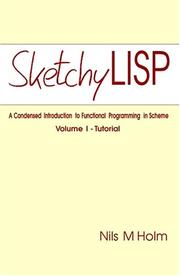 Cover of: Sketchy LISP by Nils M Holm