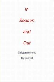 Cover of: In Season and Out by Ian, Lyall