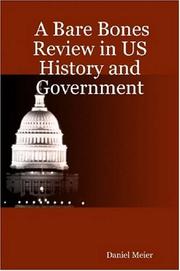 Cover of: A Bare Bones Review in US History and Government