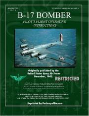 Cover of: B-17 Bomber Pilot's Flight Operating Manual by Periscope Film.com