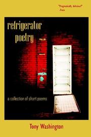 Cover of: refrigerator poetry