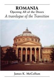 Cover of: Romania Opening All of the Doors: A Travelogue of the Transition