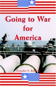 Cover of: Going to War for America by Nvasekie N. Konneh