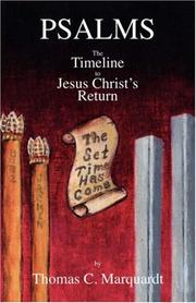 Cover of: Psalms: The Timeline to Jesus Christ\'s Return