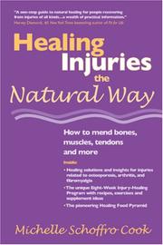 Cover of: Healing Injuries the Natural Way  by Michelle Schoffro Cook