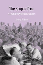 The Scopes Trial by Jeffrey P. Moran