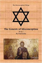 Cover of: The Genesis of Misconception: Book 1