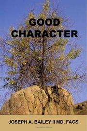 Cover of: Good Character