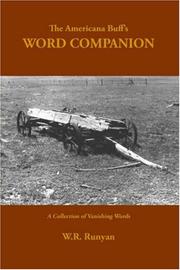 Cover of: The Americana Buff's Word Companion