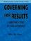 Cover of: Governing for Results