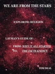 Cover of: We Are From the Stars - Exploring Religion