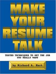 Cover of: Make Your Resume Talk