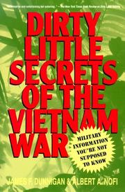 Cover of: Dirty Little Secrets of the Vietnam War by James F. Dunnigan, Albert A. Nofi