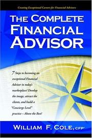 Cover of: The Complete Financial Advisor