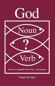 Cover of: God. Noun or Verb? | Frank DeVries