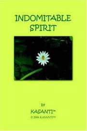 Cover of: Indomitable Spirit