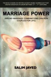 Cover of: Marriage Power: (Wrong Marriage Combinations Can Ruin Couples for Life)