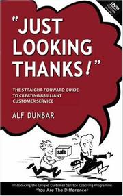Cover of: Just Looking Thanks! | Alf Dunbar