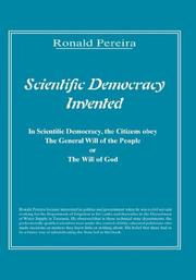 Cover of: Scientific Democracy Invented | Ronald Pereira