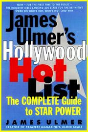 Cover of: James Ulmer's Hollywood Hot List by James Ulmer