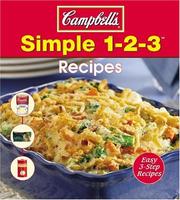 Cover of: Campbell's Simple 1-2-3 Recipes (Internal Spiral)