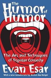 Cover of: The Humor of Humor by Evan Esar