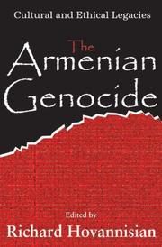 Cover of: The Armenian Genocide | Richard Hovannisian