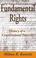 Cover of: Fundamental Rights