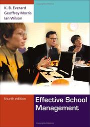 Cover of: Effective School Management