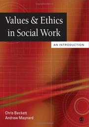 Cover of: Values and Ethics in Social Work: An Introduction
