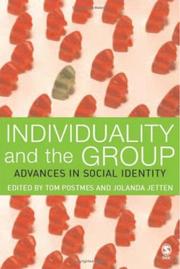 Cover of: Individuality and the Group: Advances in Social Identity