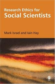 Cover of: Research Ethics for Social Scientists | Mark Israel