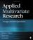 Cover of: Applied multivariate research