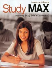 Cover of: Study Max by Lawrence J. Greene, Lawrence J. Greene