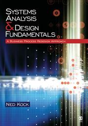 Cover of: Systems Analysis & Design Fundamentals: A Business Process Redesign Approach