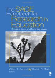 Cover of: The Sage handbook for research in education: engaging ideas and enriching inquiry