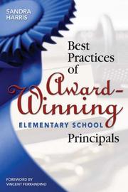 Cover of: Best Practices of Award-Winning Elementary School Principals