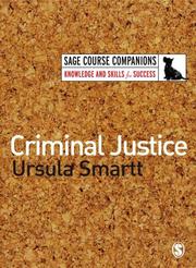 Cover of: Criminal Justice (SAGE Course Companions) by Ursula Smartt