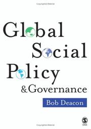 Cover of: Global Social Policy and Governance