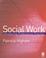 Cover of: Social Work