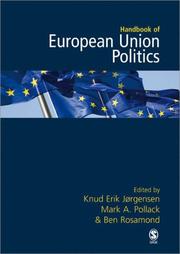 Cover of: The SAGE Handbook of European Union Politics