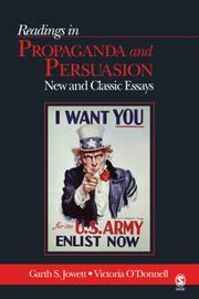 Cover of: Readings in propaganda and persuasion: new and classic essays