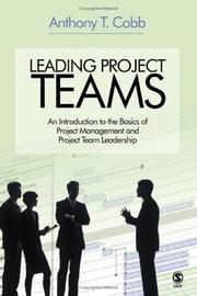 Leading project teams by Anthony T. Cobb